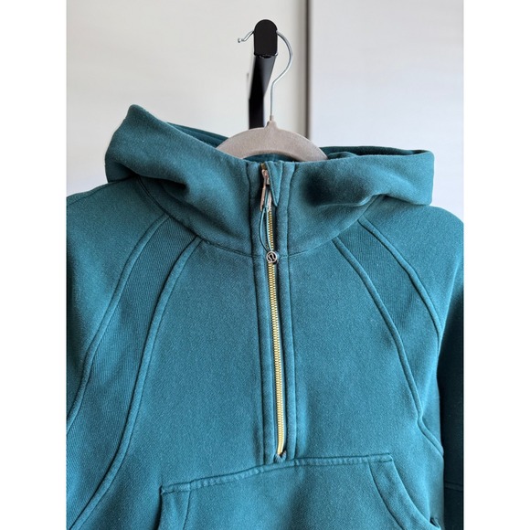 Lululemon Scuba Oversized Half-Zip Hoodie / Size XS/S / Storm Teal - Picture 7 of 7